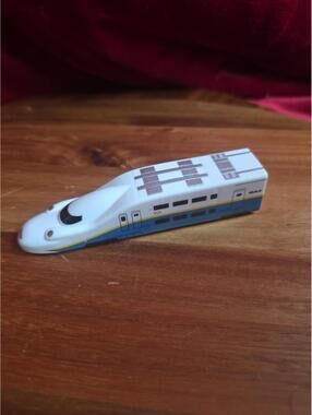 Bullet Train Engines Pullback Toys Set Of 2 Japanese  Shinkansen & French TGV